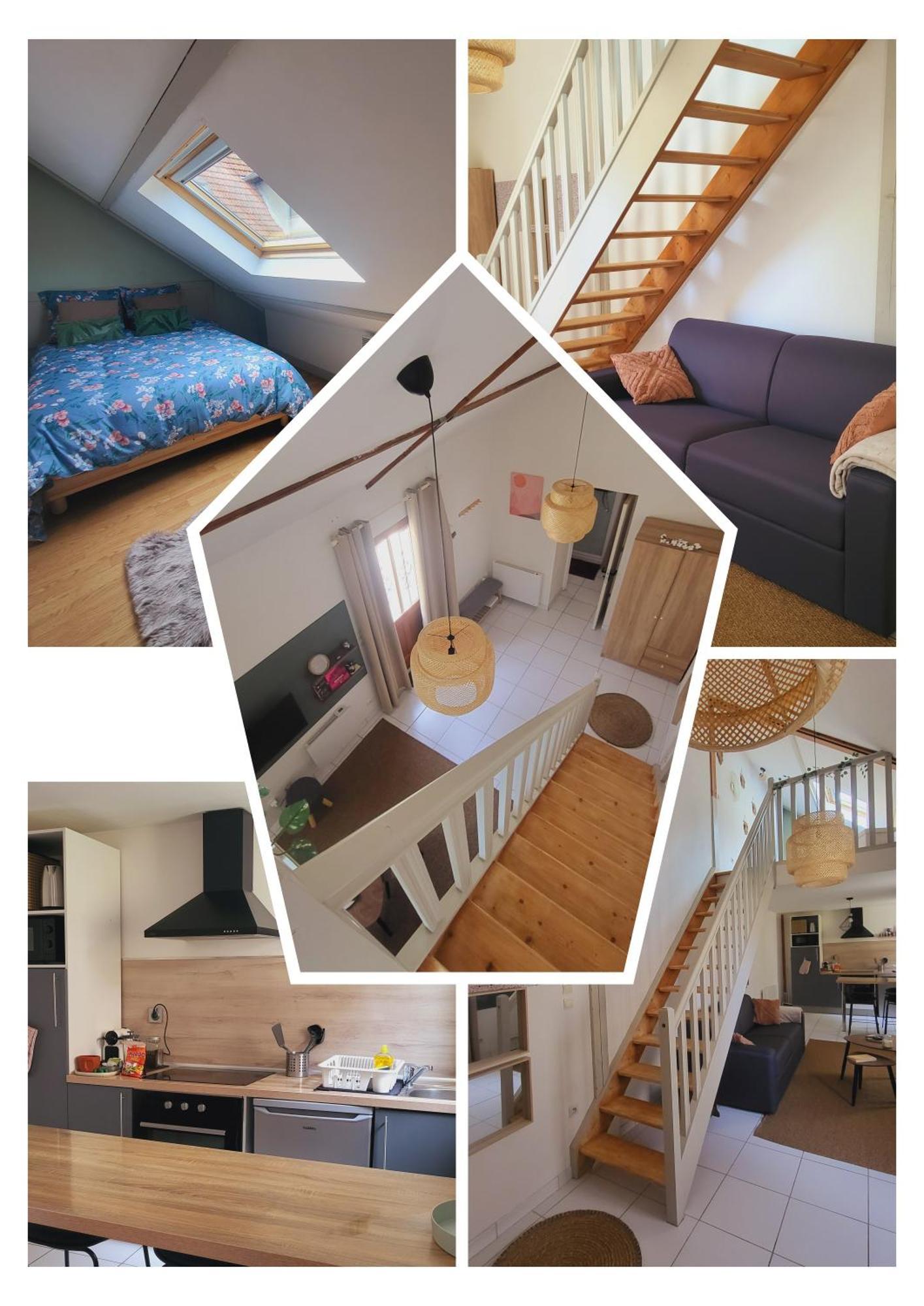 Apartamento Duplex Cosy La Petite Arche Centre Pont De L'Arche Exterior foto